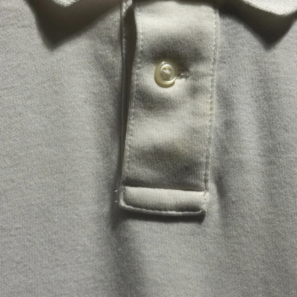 Size 12 Months - Ralph Lauren Polo Shirt White Short Sleeve Pique Knit